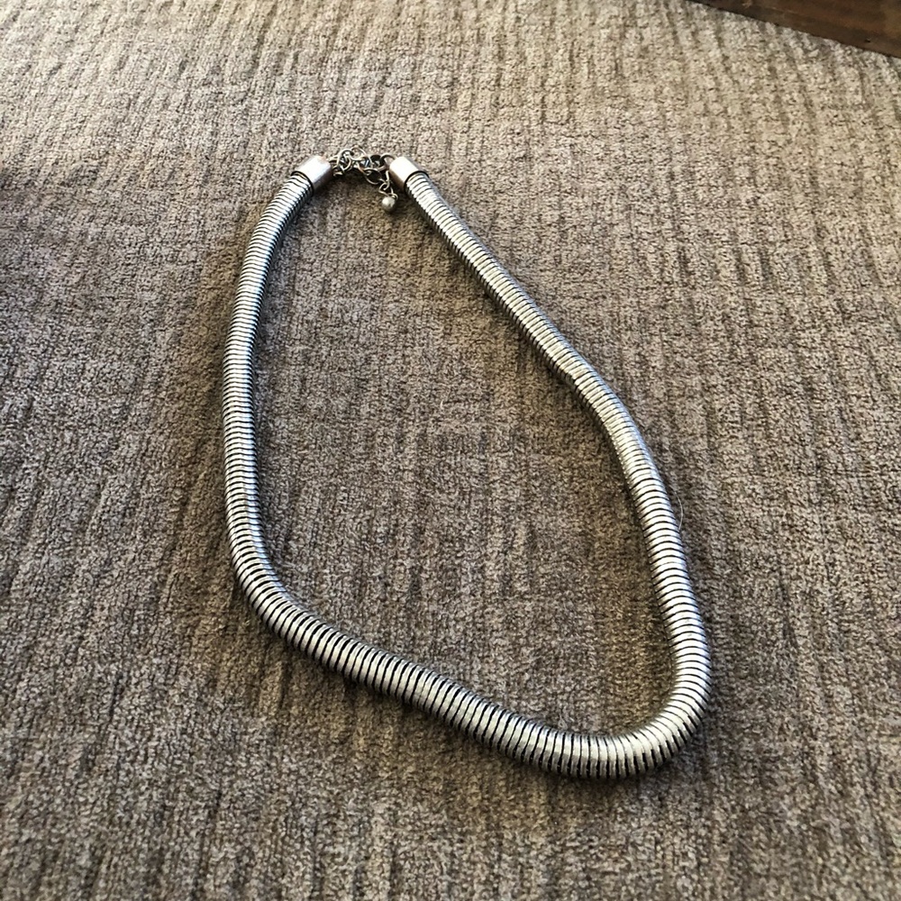 Silver necklace